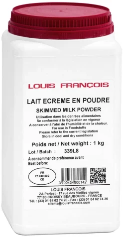 Lait écrémé en poudre 1 kg Louis François