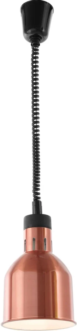 Lampe chauffante finition cuivre Hendi