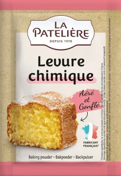 Levure chimique 6 sachets de 11 g La Patelière