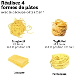 Machine à pâtes Atlas+150 Acier chromé Marcato