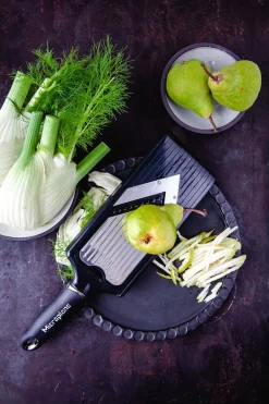Mandoline en V réglable Microplane lame à julienne Microplane