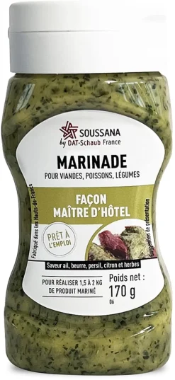 Marinade façon Maître d'Hôtel 170 g Soussana