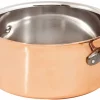 Marmite basse en cuivre Ø 20 cm Matfer