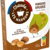Marrons entiers sous vide cuits à la vapeur 200 g Chauds les marrons