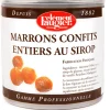 Marrons extra confits au sirop 300 g Clément Faugier