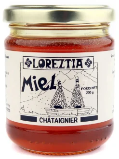 Miel de Châtaignier 230 g Loreztia