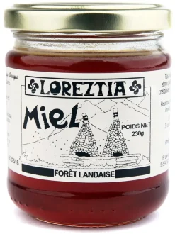 Miel des forêts landaises 230 g Loreztia