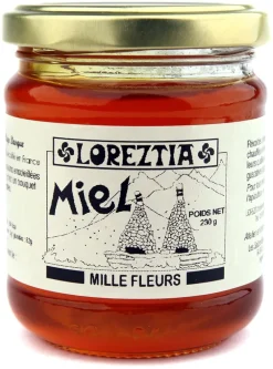 Miel toutes-fleurs 230 g Loreztia