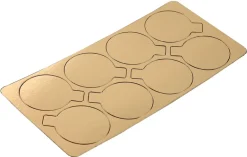 Mini-carton or (x 200) rond Ø 8 cm
