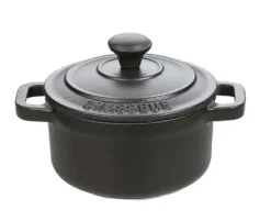 Mini-cocotte en fonte noire Ø 10 cm Le Chasseur