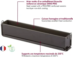 Mini moule à pâté en croûte 30 cm Gobel