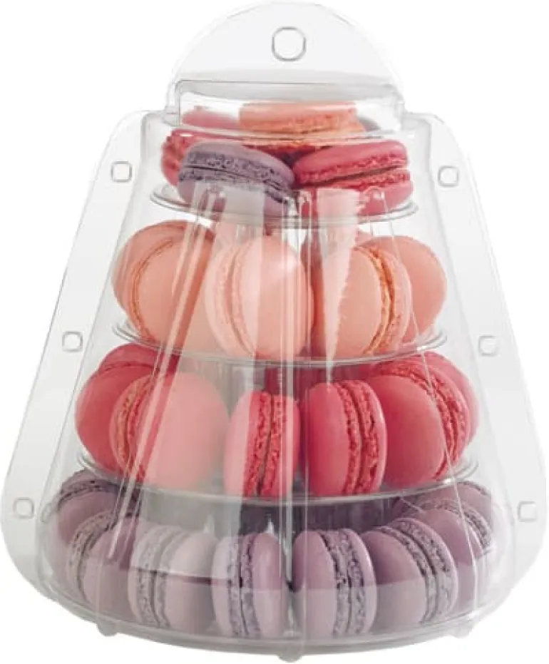 Mini-pyramide à macarons (x 6) Présentoir à gâteau Mallard Ferrière