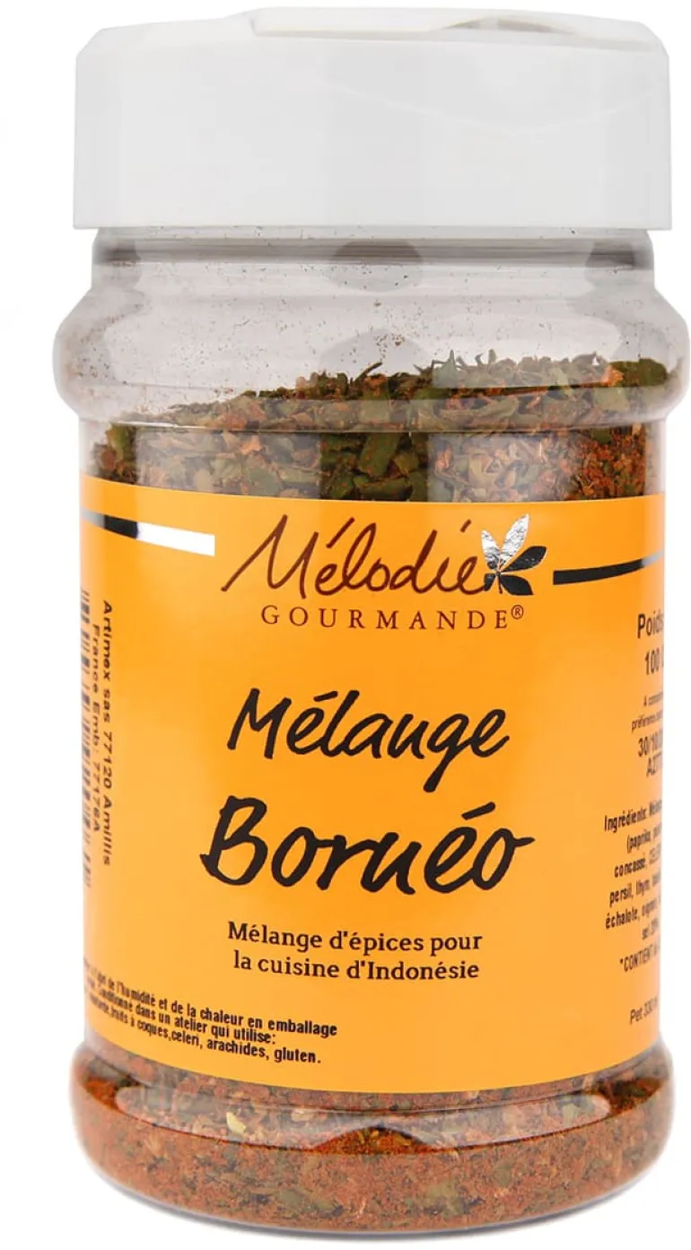 Mélange épices Bornéo 100 g Mélodie Gourmande