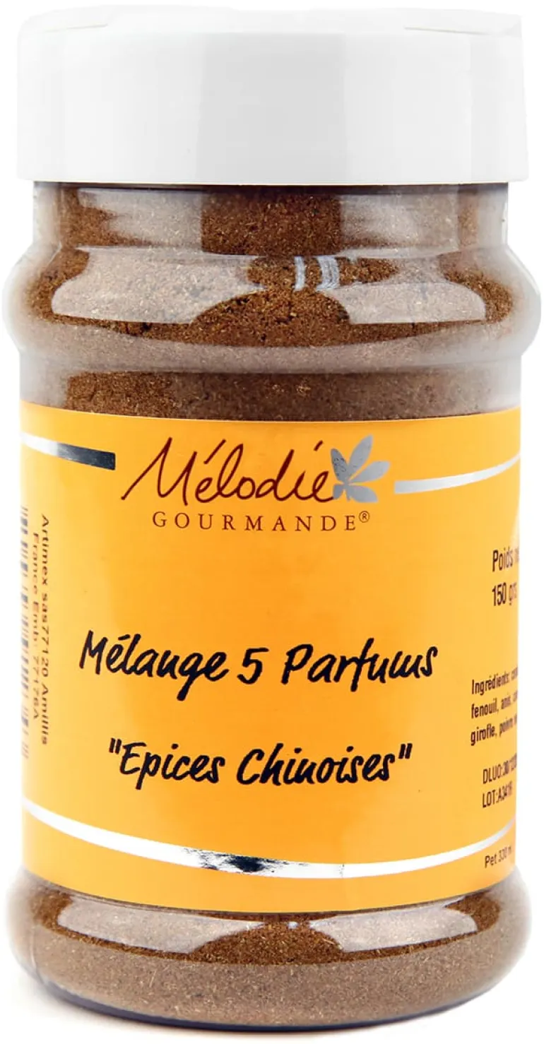 Mélange 5 épices chinoises 150 g Mélodie Gourmande