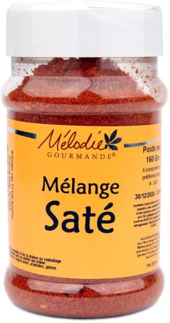 Mélange Saté 160 g Mélodie Gourmande