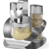 Ménagère inox 3 pièces poivre, sel, moutarde