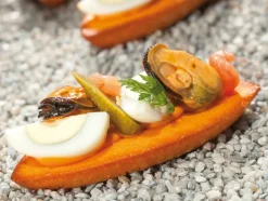 Moule barquettes 60 x 40 cm 6,6 x 2,7 cm (48 empreintes) Flexipan