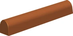 Moule à bûche demi-ronde (x 6) long 25 cm larg 4 cm