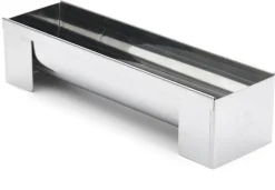 Moule à bûche démontable inox Grand modèle 30 cm x Ø 7,5 cm De Buyer