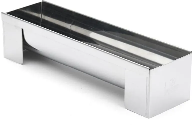 Moule à bûche démontable inox Grand modèle 30 cm x Ø 7,5 cm De Buyer