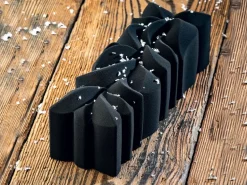 Moule à bûche silicone Acanto 25 x 8 cm Pavoni