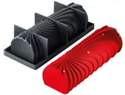 Moule à bûche silicone Comet 25 x 8 cm Pavoni