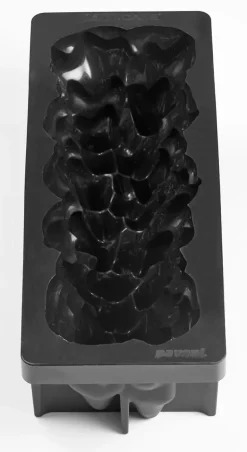 Moule à bûche silicone Fôret de Sapins 25 x 9 cm Pavoni
