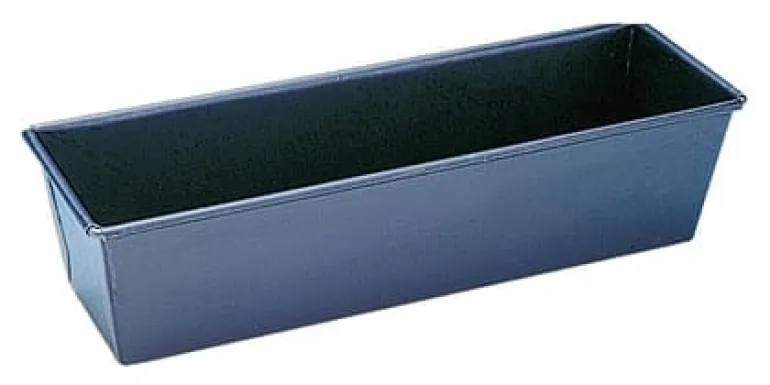 Moule à biscotte évasé en tôle bleuie 25 x 9,5 x ht 8 cm Mallard Ferrière