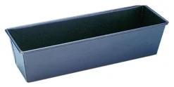 Moule à biscotte évasé en tôle bleuie 30 x 9,5 x ht 8 cm Mallard Ferrière