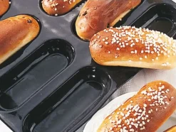 Moule 24 briochettes longues 60 x 40 cm Flexipan