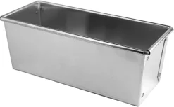 Moule à cake en fer blanc 16 x 8 x ht 7 cm Mallard Ferrière