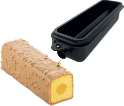 Moule à cake Kyoto avec insert tube 23 x 6 x 6 cm Silikomart