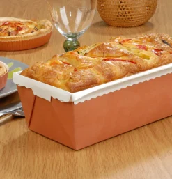 Moule à cake Optima carton renforcé 16,5 x 6,5 x ht 4,5 cm (x 30) Nordia