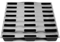 Moule cakes Fiberform 60 x 40 cm 8 x 3 cm (24 empreintes) Pavoni