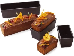 Moule à cake évasé Exoglass® 18 x 8 x ht 8 cm Matfer