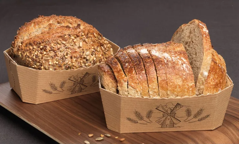 Moule carton pour pain et brioche 50 pièces Nordia