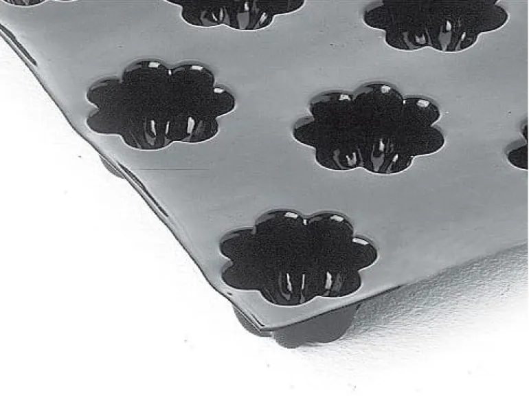Moule charlottes 60 x 40 cm Ø 8 cm (18 empreintes) Flexipan