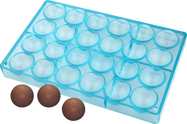 Moule chocolat balle de golf