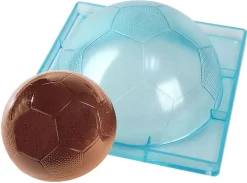 Moule chocolat ballon de foot Ø 22 cm