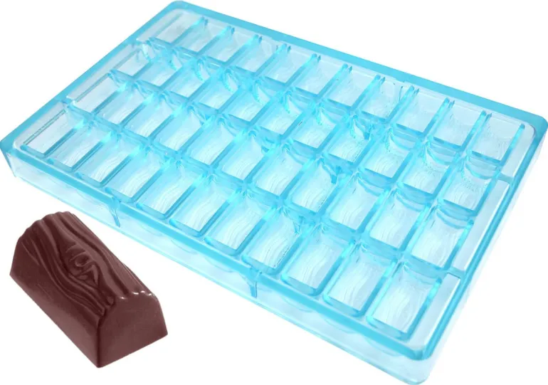 Moule chocolat 44 bûchettes