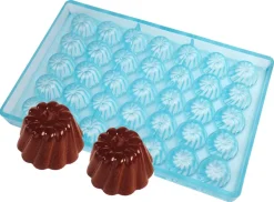 Moule chocolat bonbon cannelé