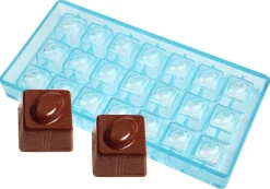 Moule chocolat bonbon carré