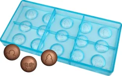 Moule chocolat Bonbon 3 figurines