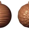 Moule chocolat 4 boules de Noël