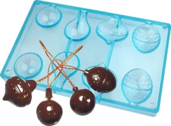Moule chocolat boules de Noël
