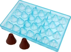 Moule chocolat cônes
