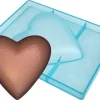 Moule chocolat 1 coeur 17 x 18 cm