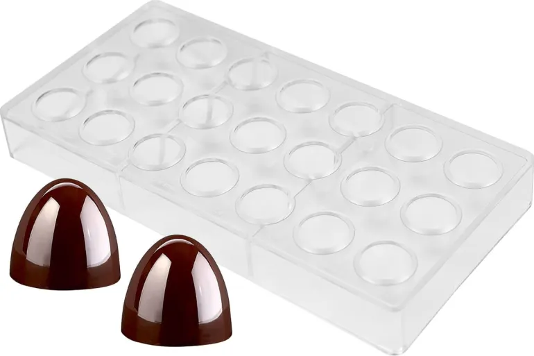 Moule chocolat coupole 21 empreintes Pavoni