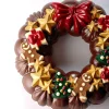 Moule chocolat couronne de Noël Pavoni