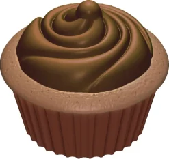 Moule chocolat 4 cupcakes